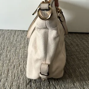 Coach Chalk White Pebbled Leather Lenox Satchel F59325 thumbnail 12