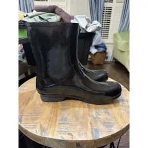 Chooka Women's Polished Mid Rain Boot Black Size‎ 11 thumbnail 2