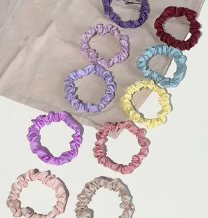 10 Piece Scrunchies Multiple thumbnail 2