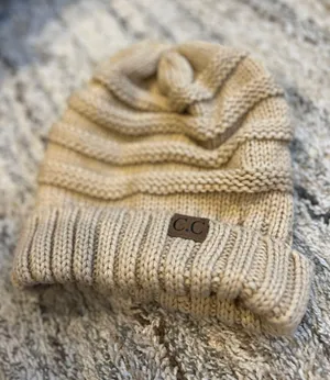 CC Beanie Ivory Beanie thumbnail 1