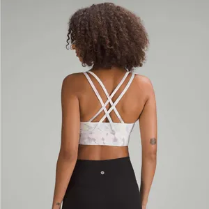Lululemon Printed Energy Longline Sports Bra Medium Support thumbnail 5
