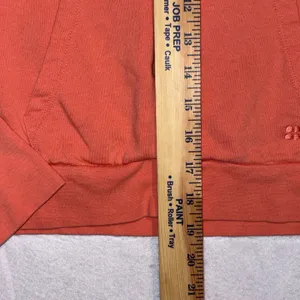 Sweaty Betty After Class Relaxed Hoodie Coral Pink Thumbhole Pocket Athleisure‎ thumbnail 10