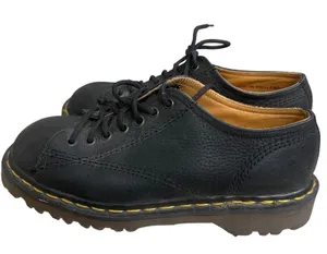 Dr Martens Made in England 5/usa7 Black Pebbled Leather Oxford Lug Sole Shoes thumbnail 1