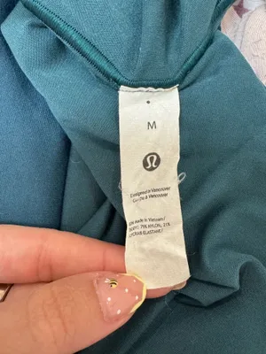 Lululemon Wundermost Nulu Bodysuit Teal thumbnail 2