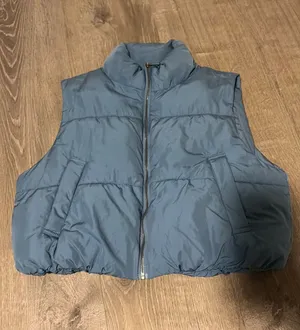 Double Zero Cropped Vest Blue thumbnail 1
