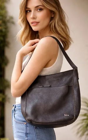 The Sak leather shoulder handbag classic thumbnail 1