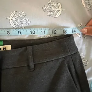 Boden Westbourne Ponte Trousers Charcoal Gray Wide Leg Cropped Pants R0477 thumbnail 4