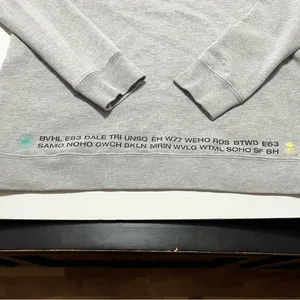 Soul Cycle Womens Size Medium Grey Gray Sweatshirt Long Sleeve‎ Cycling Athletic thumbnail 8