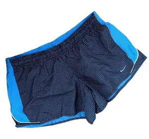 Nike blue workout athleisure comfortable‎ summer casual shorts classic style thumbnail 1