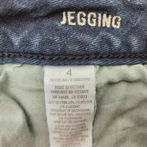 American Eagle Jeans Womens 4 Regular (29x28)‎ Blue Jegging Skinny Stretch Denim thumbnail 5