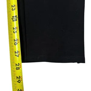 Eileen Fisher Womens Black Stretch Ponte Ankle Pants Side Zip Hem Medium | 0128 thumbnail 7