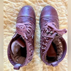Brash Brown Marisol Lace Up Combat Boots thumbnail 5