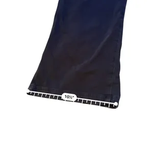 Aerie Denim Overalls Womens XL‎ Black Wide Leg Relaxed Fit Faded Wash thumbnail 9