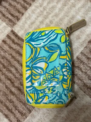 Lilly Pulitzer Tropical Blue Wallet thumbnail 6