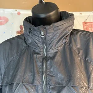 Lululemon Miss Misty Jacket II Zip Up Womens Black Size 4 Waterproof Hood Run thumbnail 4