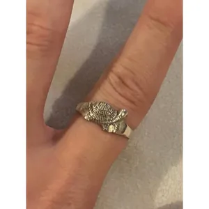 925 sterling silver ring band size 8.75 lot c15 turtle thumbnail 3