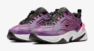 Nike Women's Y2K Purple and Pink Casual Sneakers thumbnail 1