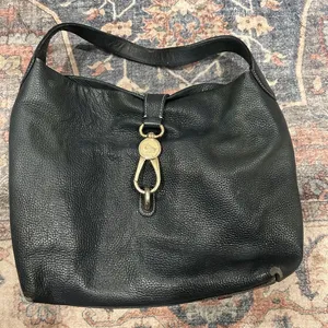 Authentic Dooney & Bourke Lucca Pebble Leather Logo Lock Sac thumbnail 1