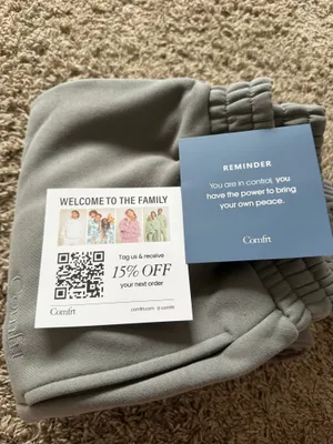 Comfrt Signature Sweatpants Steel Gray thumbnail 4