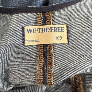 Free People High Roller Denim Jumpsuit Size XS thumbnail 8