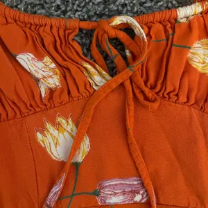 Urban Outfitters Orange Smocked Sundress thumbnail 2