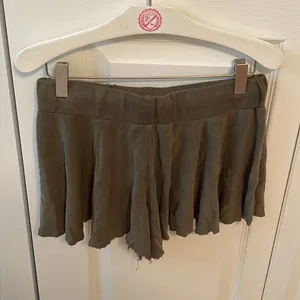 Free People Legs For Days Shortie Shorts in Army Green thumbnail 3