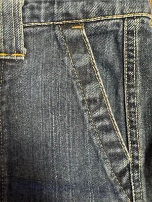 Vintage Tommy Hilfiger Denim Shorts Size 12 High Rise Classic Blue EUC thumbnail 4