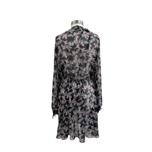 Victoria’s‎ Secret Floral Chiffon Duster Kimono Sheer Boho Cover Up XS/S thumbnail 5