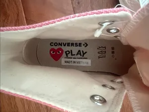 NWT Converse X Comme des Garcons 70 High-Top Sneakers Pink Size 7 thumbnail 10