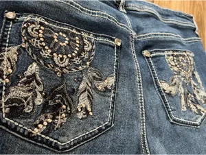 Copper Flash Jeans Dream Catcher Blue Size 14 thumbnail 10