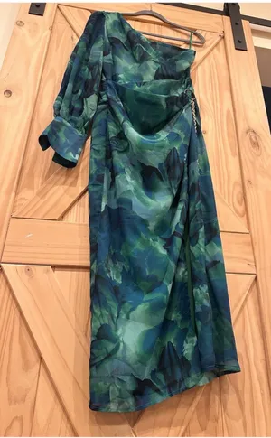 Runaway The Label Calista Green Midi Dress Size 12 NWT thumbnail 17