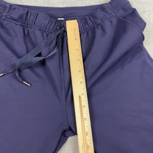 Lululemon Pants Womens 2 Blue Woven Track Jogger Drawstring Pockets Gym Yoga thumbnail 4
