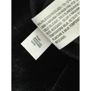 A New Day NWT Sleeveless Velvet‎ Midi Slip Dress Size Large Black Lace Trim thumbnail 6
