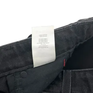 Aritzia Sunday‎ Best Zola Mom Jeans High-Waisted Tapered Denim Black Size 00 thumbnail 10