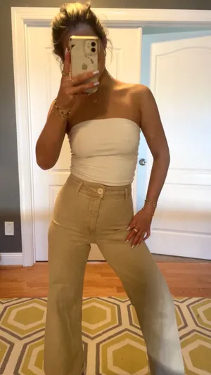ZARA Marine Straight Jeans thumbnail 2