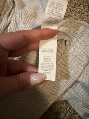 Aerie Waffle Knit Robe thumbnail 3