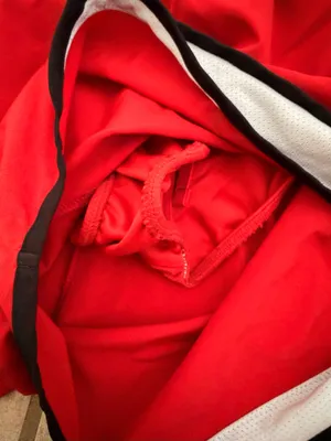Nike Dri-FIT Red Black & White Running Shorts thumbnail 3