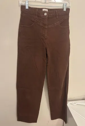 Wilfred aritzia high rise straight leg pants thumbnail 1