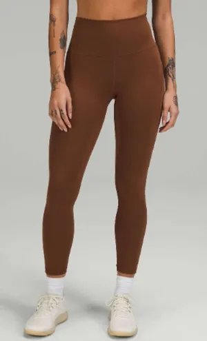 Lululemon Roasted Brown Wunder Train Legging Size 2 thumbnail 1