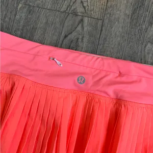 Lululemon Pleat To Street Skirt II- Grapefruit- Size 8 thumbnail 9