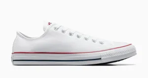 Converse Women's White Low Top Sneakers Size 6.5 thumbnail 1