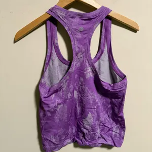 Lululemon Swiftly Tech Racerback Tank Race Shadow Bloom Moonlit Magenta Size 6 thumbnail 3