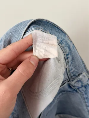 Vintage Riders Light Wash Jean Shorts thumbnail 5