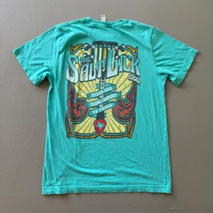 The Salt Lick BBQ Country Graphic Tee Blue Size M thumbnail 2