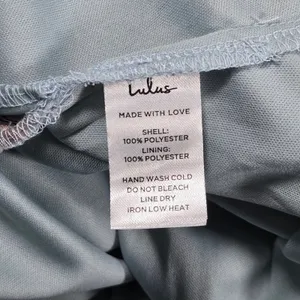 Lulus Blue Pink Dramatically Lovely Floral One-Shoulder Maxi Dress Organza S NWT thumbnail 7