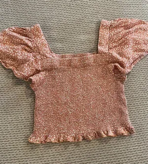 Cute Cheetah Print Smocked Top Multi thumbnail 1
