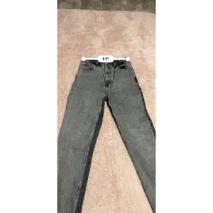 Abercrombie & Fitch The Ankle Straight Ultra High Rise Black Size‎ 25/0R Bin11 thumbnail 7
