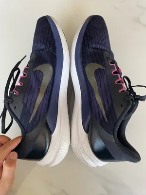 Nike Men's Air Winflo 9 Black Purple Gold Running Shoes #DD6203-007 Size US11.5 thumbnail 6