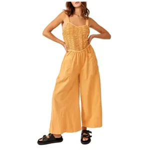 Free People Forever And Always Ruched One-piece Jumpsuit Size Medium thumbnail 4