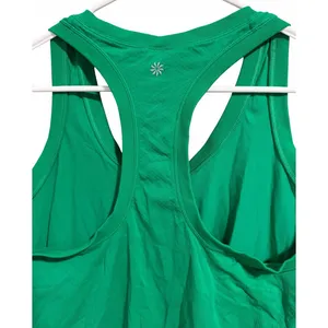 Athleta Momentum Seamless Tank Green Women's Size Large thumbnail 4
